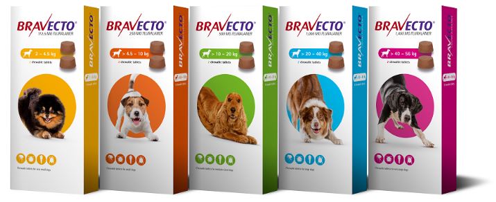 Bravecto Two Chew pack 